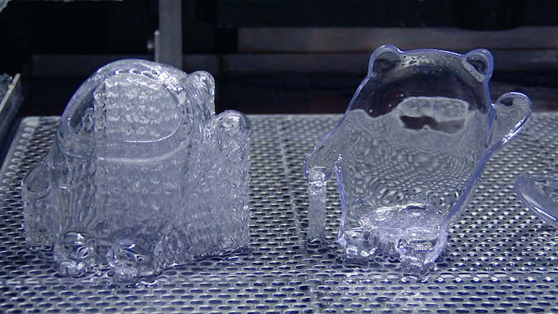 sammenbrud bent Luscious 3D printing transparent parts,Transparent product printed by SLA printer